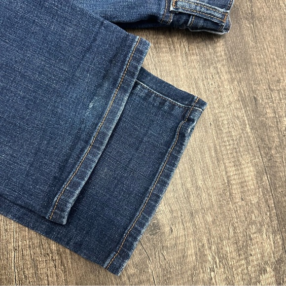 Levi's Dark Blue Straight Leg 505 Jeans - Picture 13 of 15